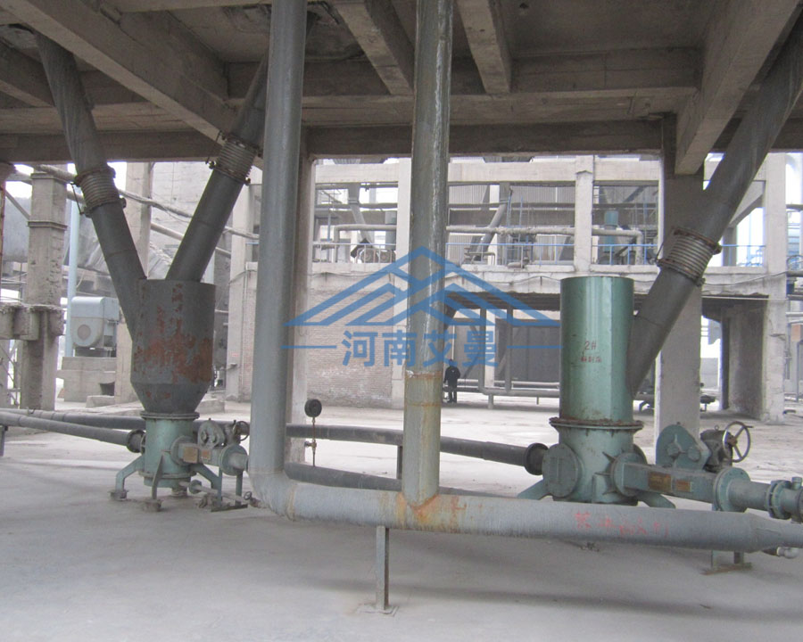 永煤集團天龍電廠氣力輸送設備使